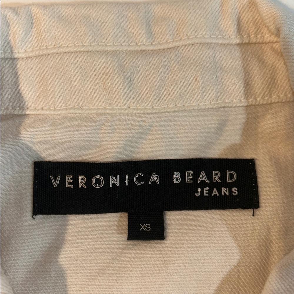 Veronica Beard Raina Short Sleeve Denim Jacket - Picture 6 of 14